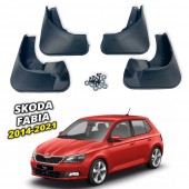 Бризковики для Skoda Fabia 2014-2021   Бризковики для Skoda Fabia 2014-2021